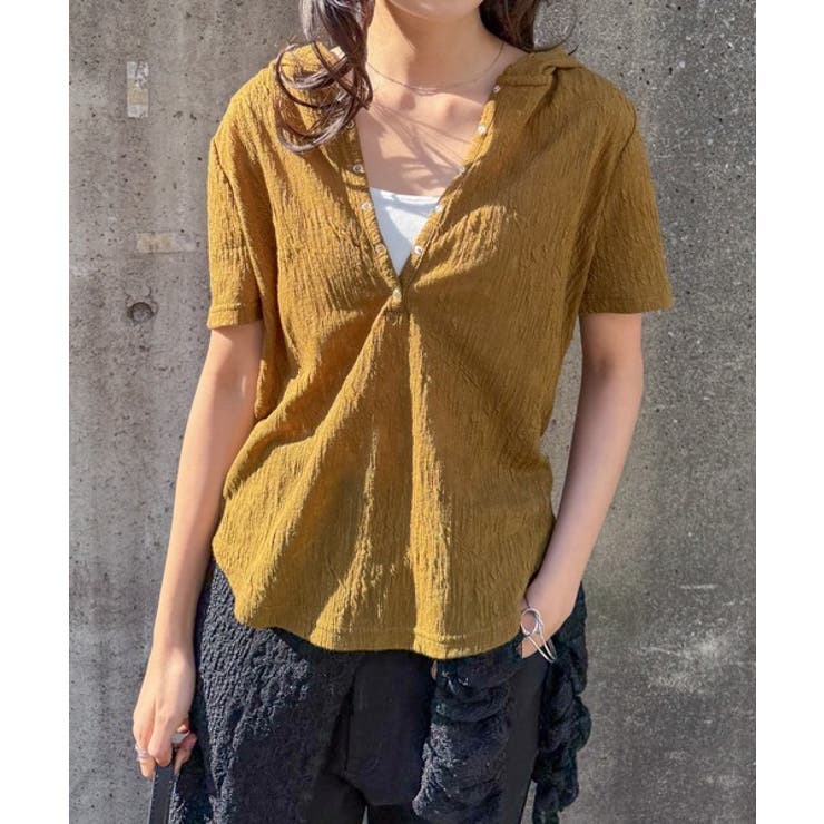 シアースラブヘンリーネックフーディー | RANAN | 詳細画像18 