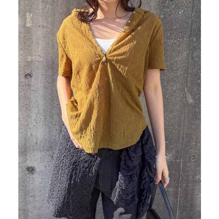 シアースラブヘンリーネックフーディー | RANAN | 詳細画像19 