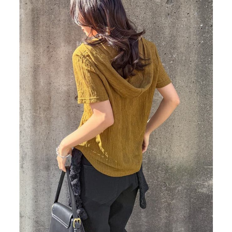 シアースラブヘンリーネックフーディー | RANAN | 詳細画像21 