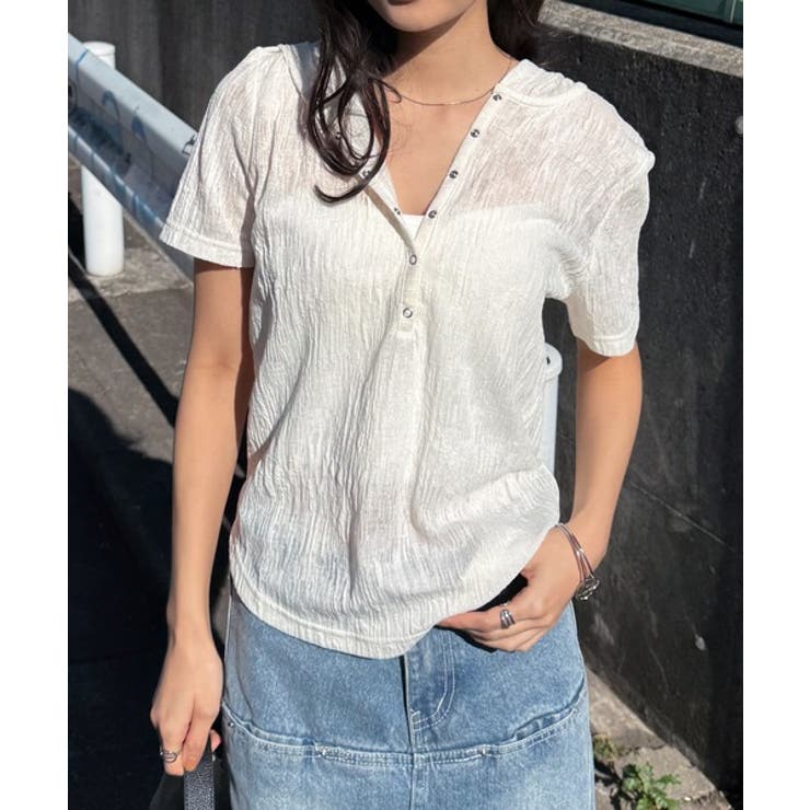 シアースラブヘンリーネックフーディー | RANAN | 詳細画像9 