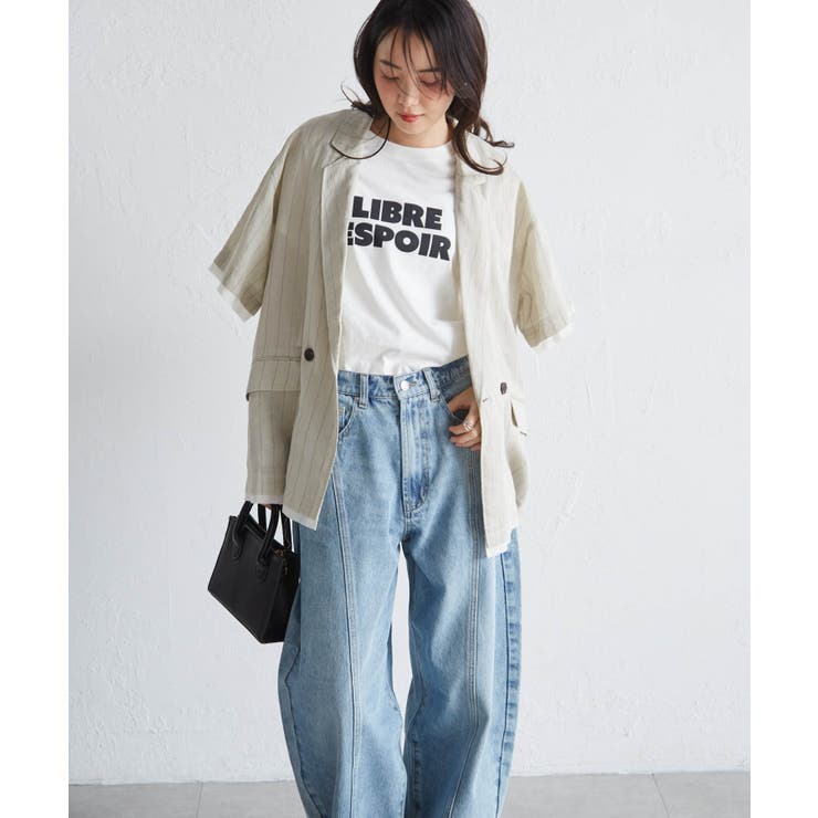 ハーフスリーブシアーシャツジャケット | RANAN | 詳細画像34 