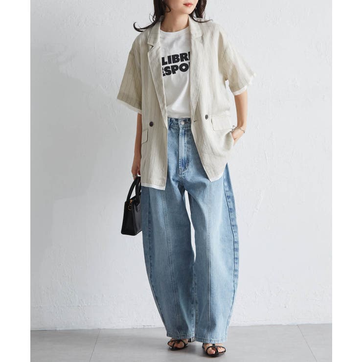 ハーフスリーブシアーシャツジャケット | RANAN | 詳細画像35 