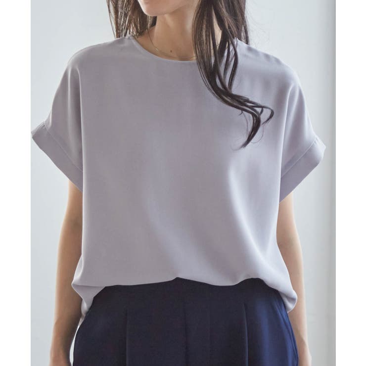 前後2WAYハーフジップブラウス | RANAN | 詳細画像22 