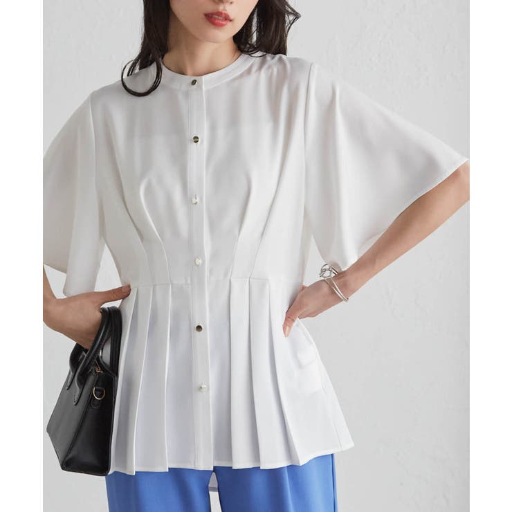 ウエストタックフレアブラウス | RANAN | 詳細画像1 