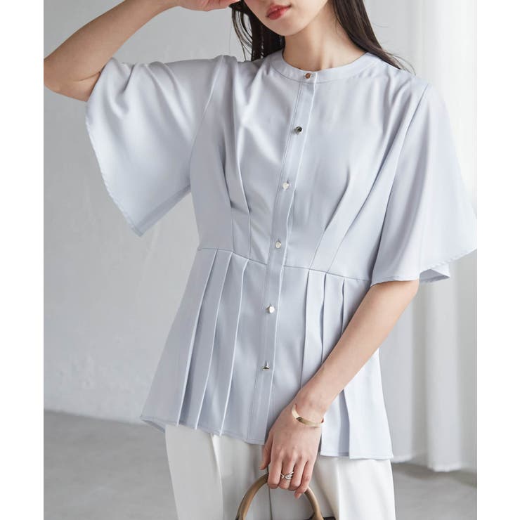 ウエストタックフレアブラウス | RANAN | 詳細画像17 