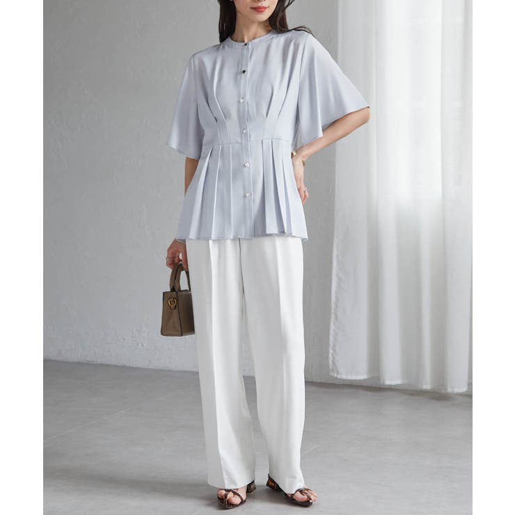 ウエストタックフレアブラウス | RANAN | 詳細画像21 