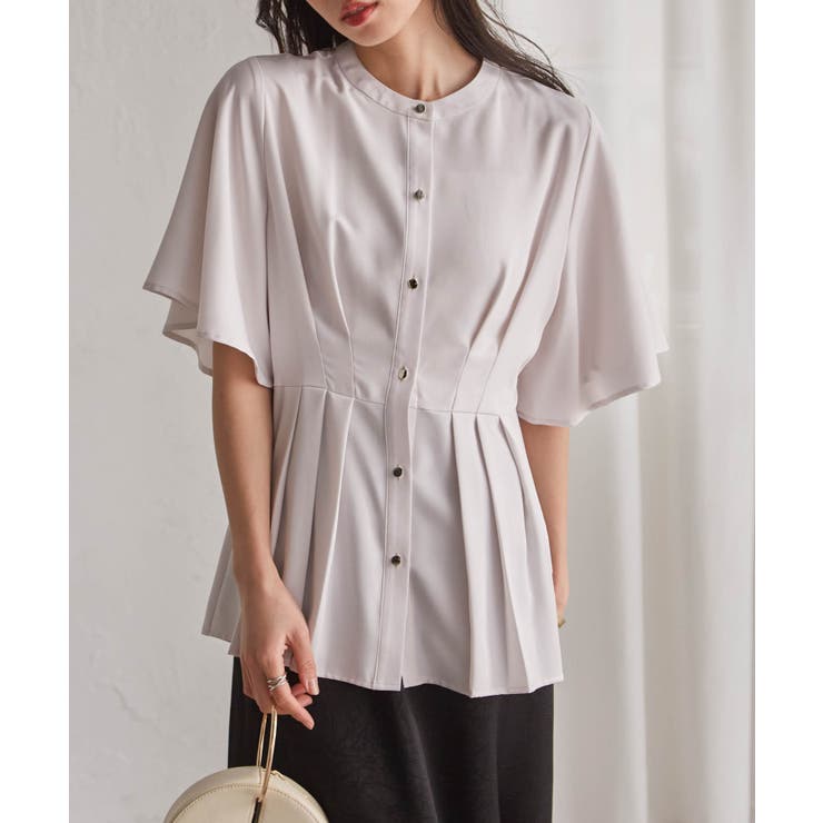 ウエストタックフレアブラウス | RANAN | 詳細画像24 