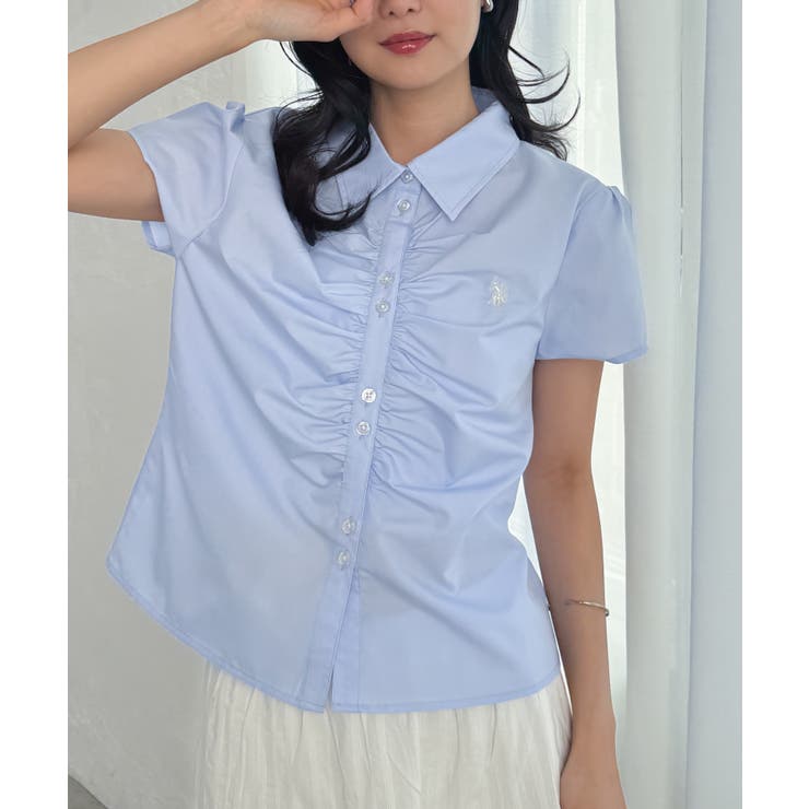 ブルー | ＜U.S.POLO ASSN.＞ シャーリングシャツ | RANAN