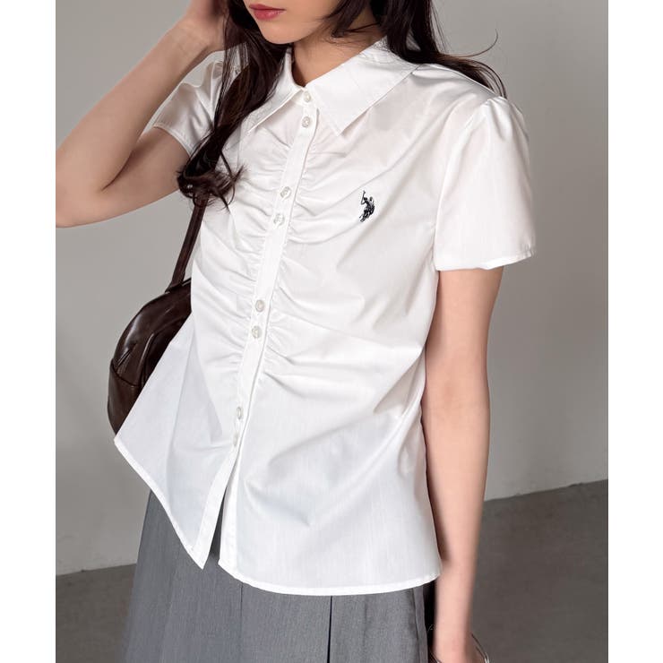 ホワイト | ＜U.S.POLO ASSN.＞ シャーリングシャツ | RANAN