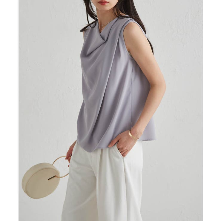 ノースリドレープブラウス | RANAN | 詳細画像18 