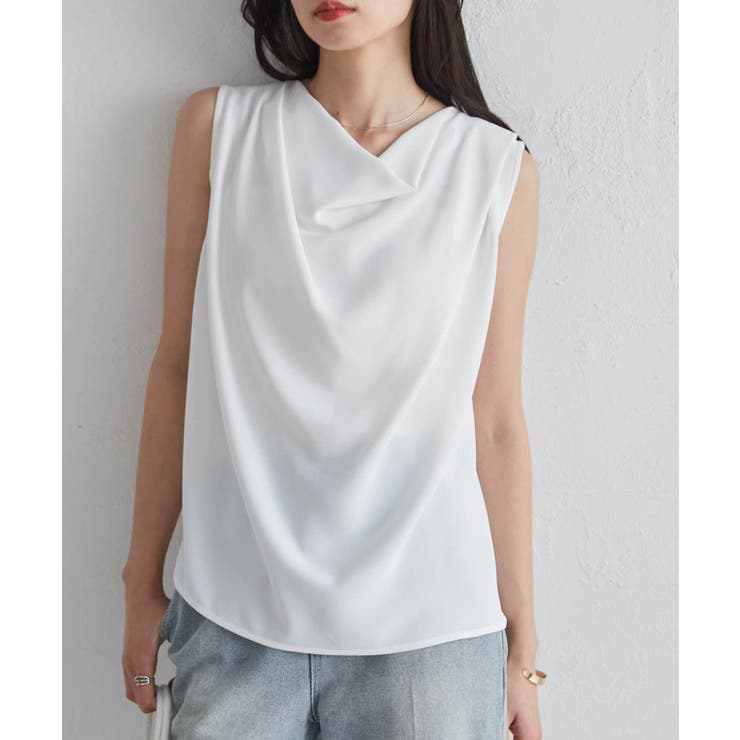 ノースリドレープブラウス | RANAN | 詳細画像2 