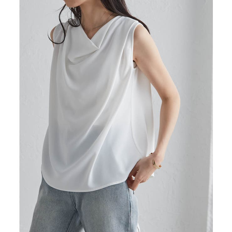 ノースリドレープブラウス | RANAN | 詳細画像5 