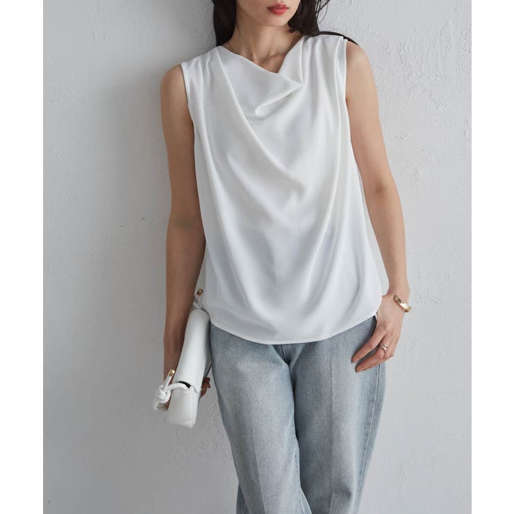 ノースリドレープブラウス | RANAN | 詳細画像6 