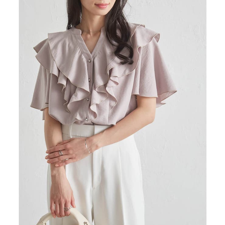 ラッフルフリルブラウス | RANAN | 詳細画像14 