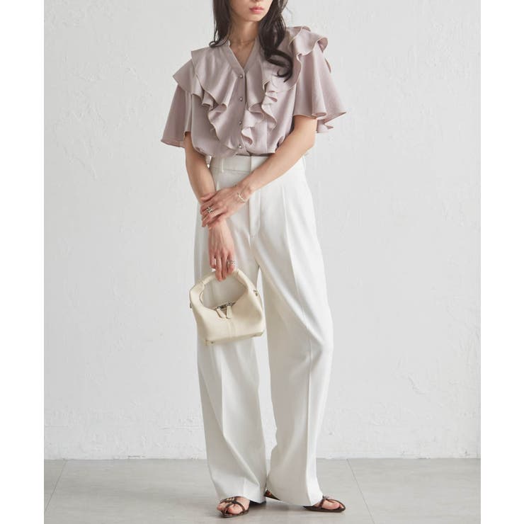 ラッフルフリルブラウス | RANAN | 詳細画像15 