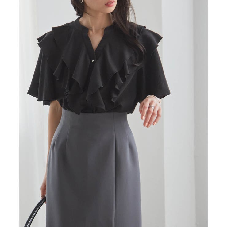 ラッフルフリルブラウス | RANAN | 詳細画像18 