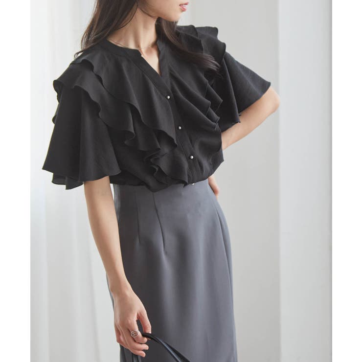 ラッフルフリルブラウス | RANAN | 詳細画像19 