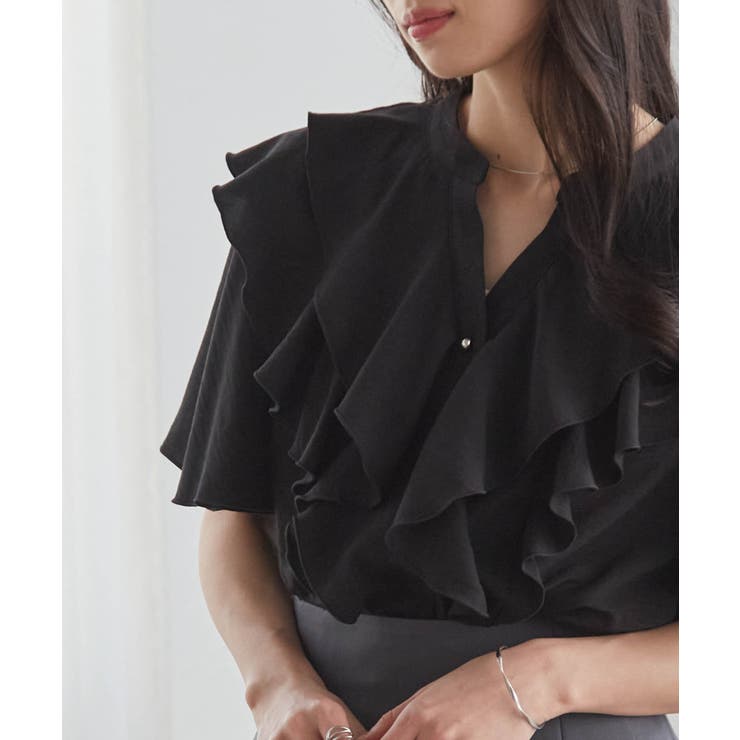 ラッフルフリルブラウス | RANAN | 詳細画像21 