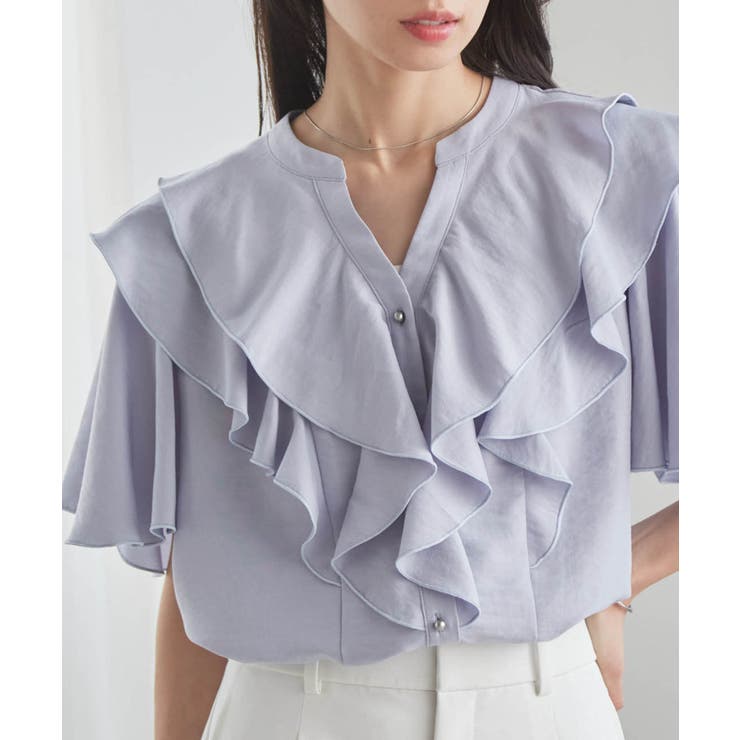 ラッフルフリルブラウス | RANAN | 詳細画像27 