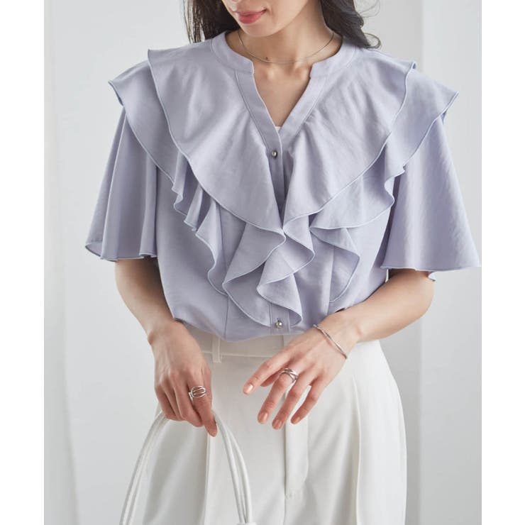 ラッフルフリルブラウス | RANAN | 詳細画像28 