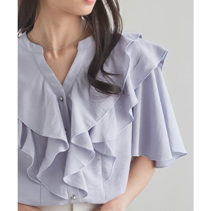 ラッフルフリルブラウス | RANAN | 詳細画像29 