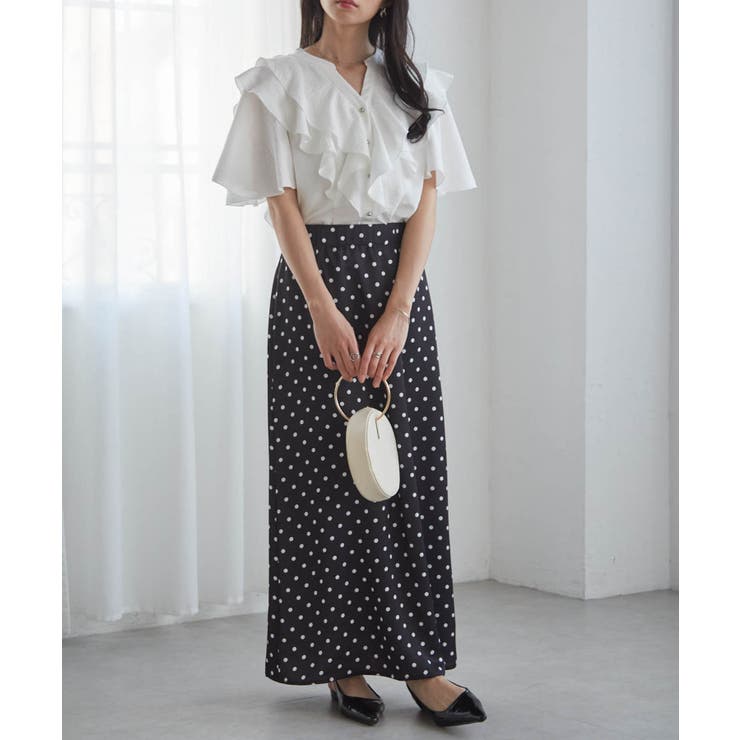 ラッフルフリルブラウス | RANAN | 詳細画像7 