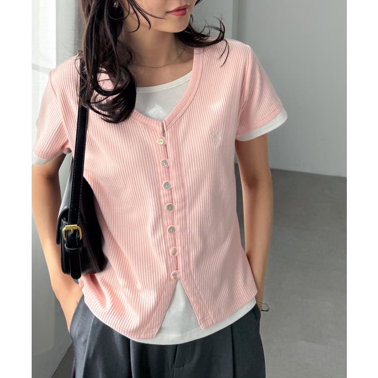 ＜U.S.POLO ASSN.＞バイカラーレイヤード風カットソーTシャツ | RANAN | 詳細画像19 