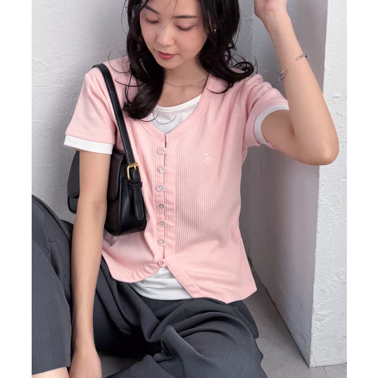 ＜U.S.POLO ASSN.＞バイカラーレイヤード風カットソーTシャツ | RANAN | 詳細画像21 