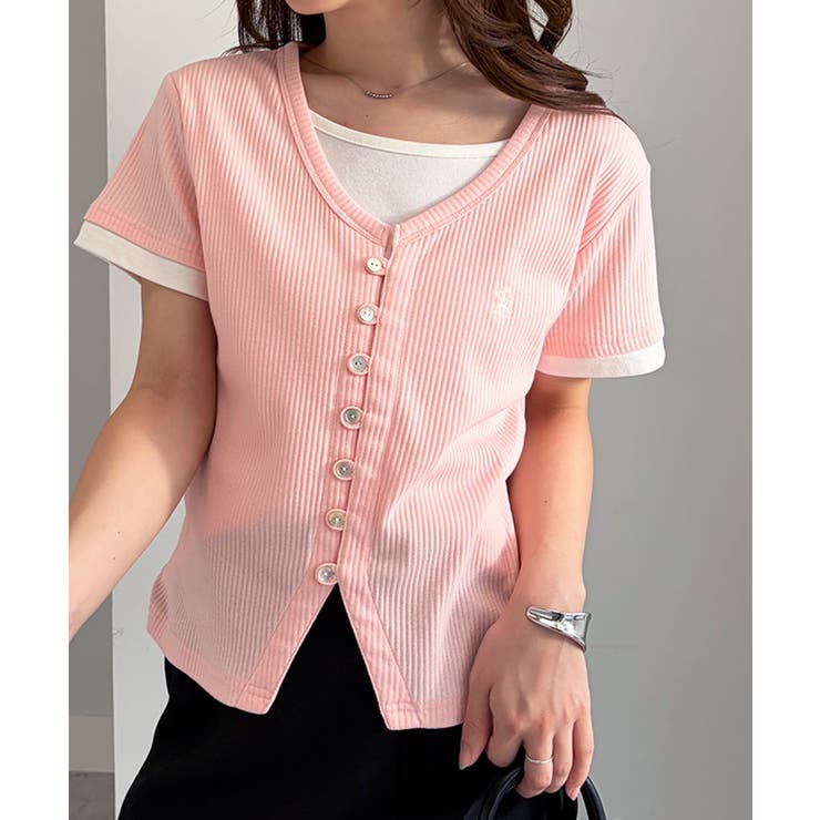 ＜U.S.POLO ASSN.＞バイカラーレイヤード風カットソーTシャツ | RANAN | 詳細画像24 