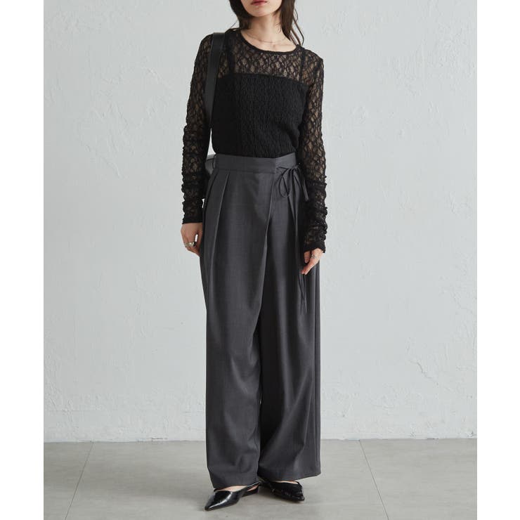 パッチワークレースTシャツ | RANAN | 詳細画像10 