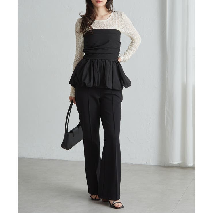 パッチワークレースTシャツ | RANAN | 詳細画像18 