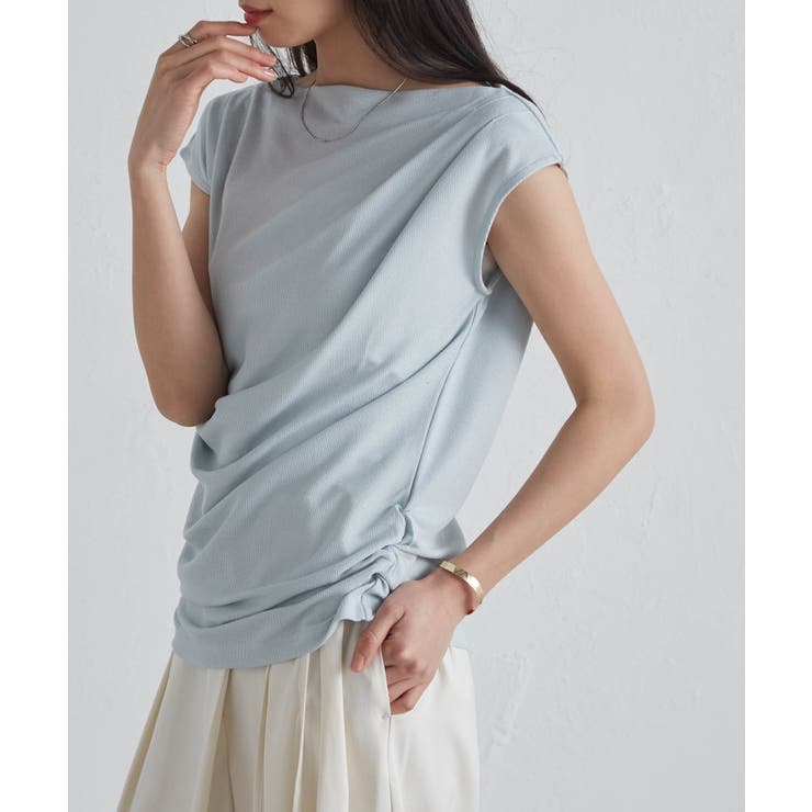 タックドレープフレンチスリーブTシャツ | RANAN | 詳細画像24 