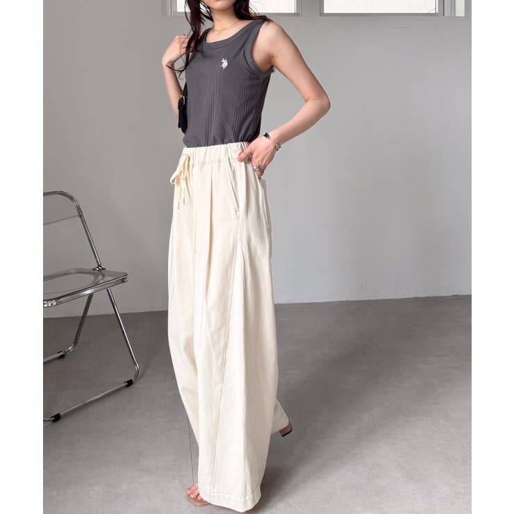 ＜U.S.POLO ASSN.＞カップ付きリブタンクトップ | RANAN | 詳細画像12 