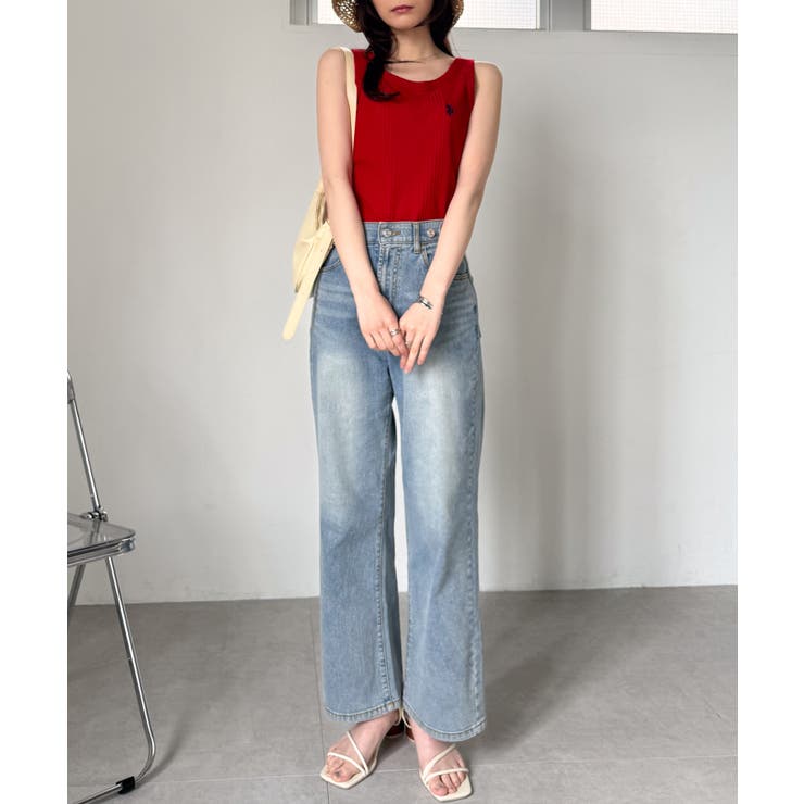 ＜U.S.POLO ASSN.＞カップ付きリブタンクトップ | RANAN | 詳細画像18 