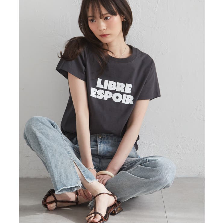 汗シミ防止 ロゴプリントTシャツ | RANAN | 詳細画像2 