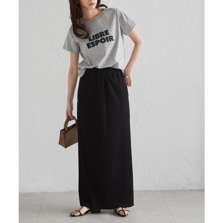 汗シミ防止 ロゴプリントTシャツ | RANAN | 詳細画像20 