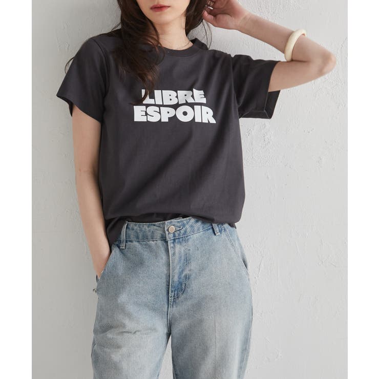 汗シミ防止 ロゴプリントTシャツ | RANAN | 詳細画像3 