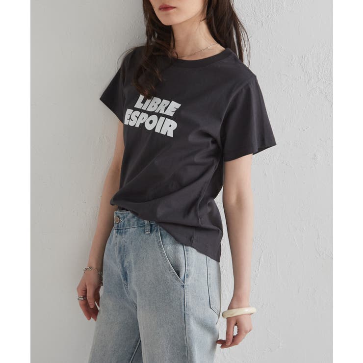 汗シミ防止 ロゴプリントTシャツ | RANAN | 詳細画像4 