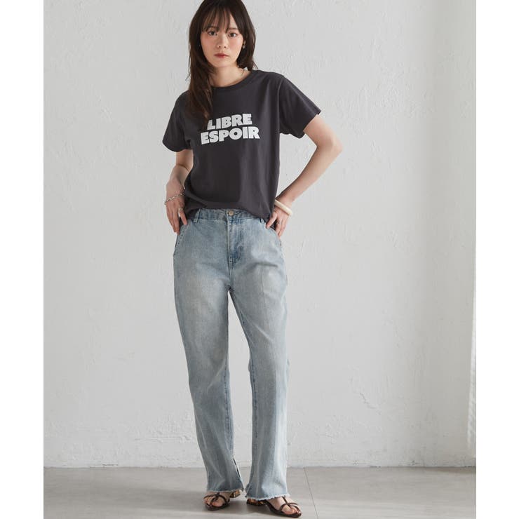 汗シミ防止 ロゴプリントTシャツ | RANAN | 詳細画像6 