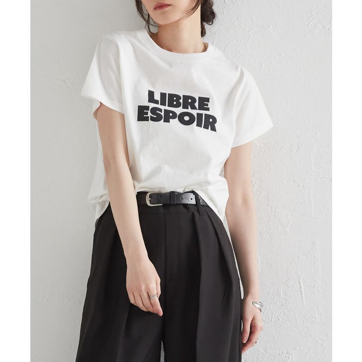 ホワイトケイ | 汗シミ防止 ロゴプリントTシャツ | RANAN