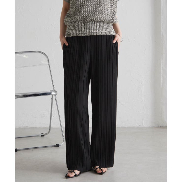 セミワイドプリーツイージーパンツ | RANAN | 詳細画像17 