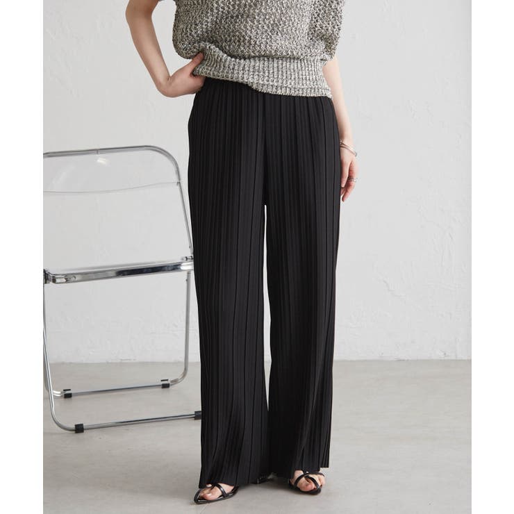 セミワイドプリーツイージーパンツ | RANAN | 詳細画像18 