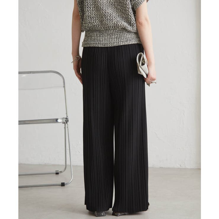 セミワイドプリーツイージーパンツ | RANAN | 詳細画像20 