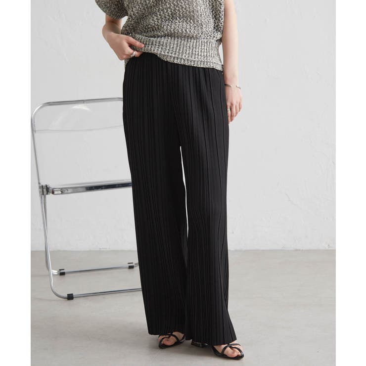 セミワイドプリーツイージーパンツ | RANAN | 詳細画像22 