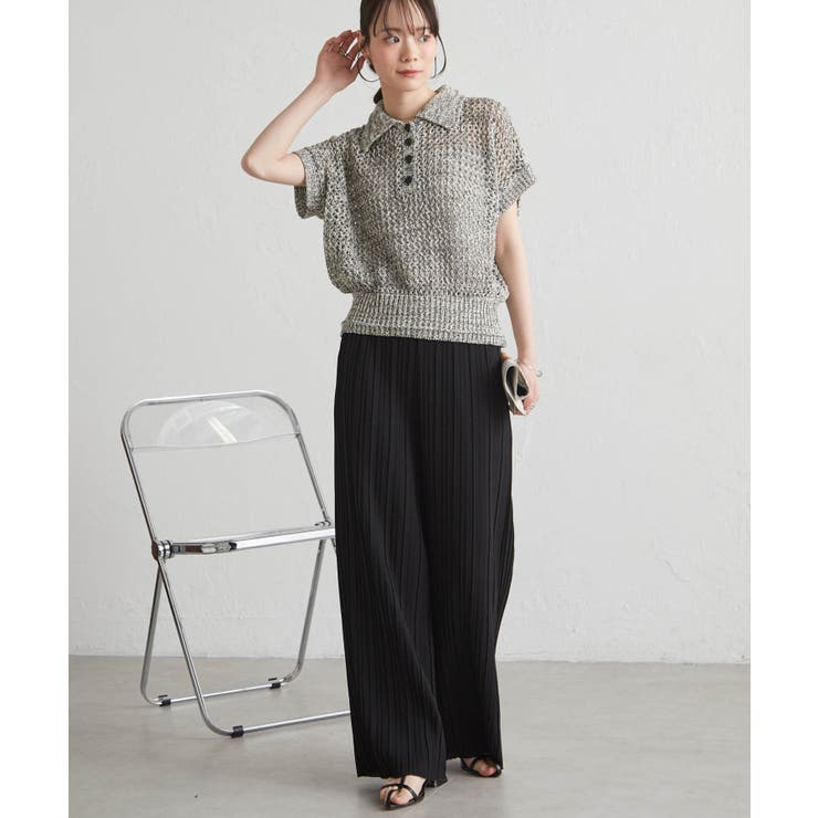 セミワイドプリーツイージーパンツ | RANAN | 詳細画像23 