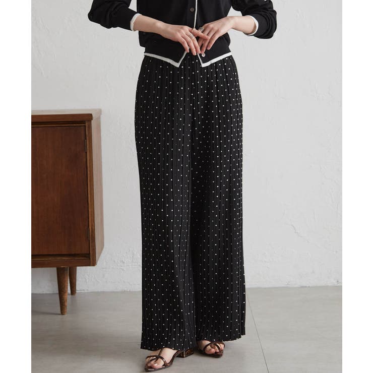 セミワイドプリーツイージーパンツ | RANAN | 詳細画像25 