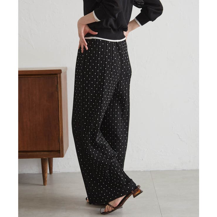 セミワイドプリーツイージーパンツ | RANAN | 詳細画像29 