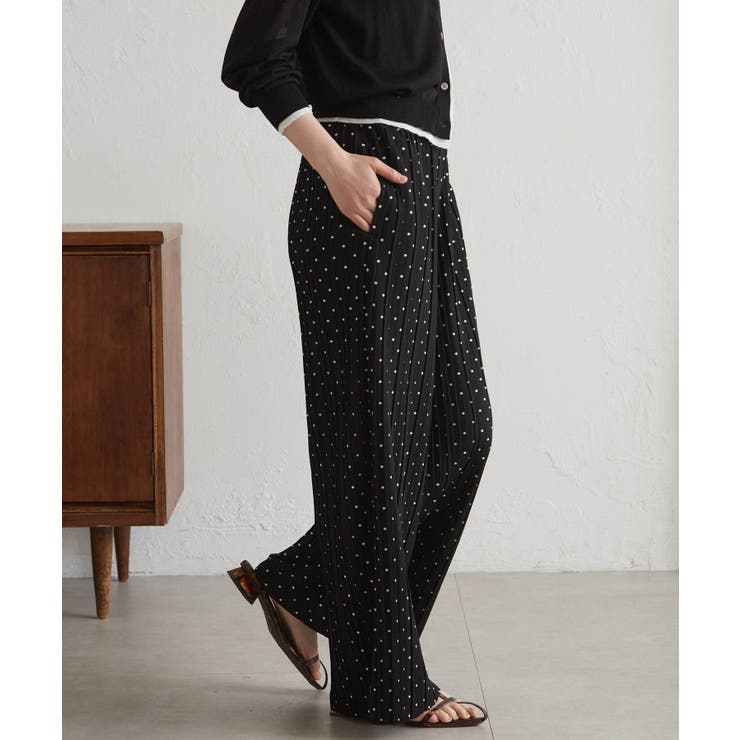 セミワイドプリーツイージーパンツ | RANAN | 詳細画像31 