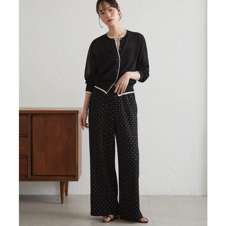 セミワイドプリーツイージーパンツ | RANAN | 詳細画像32 