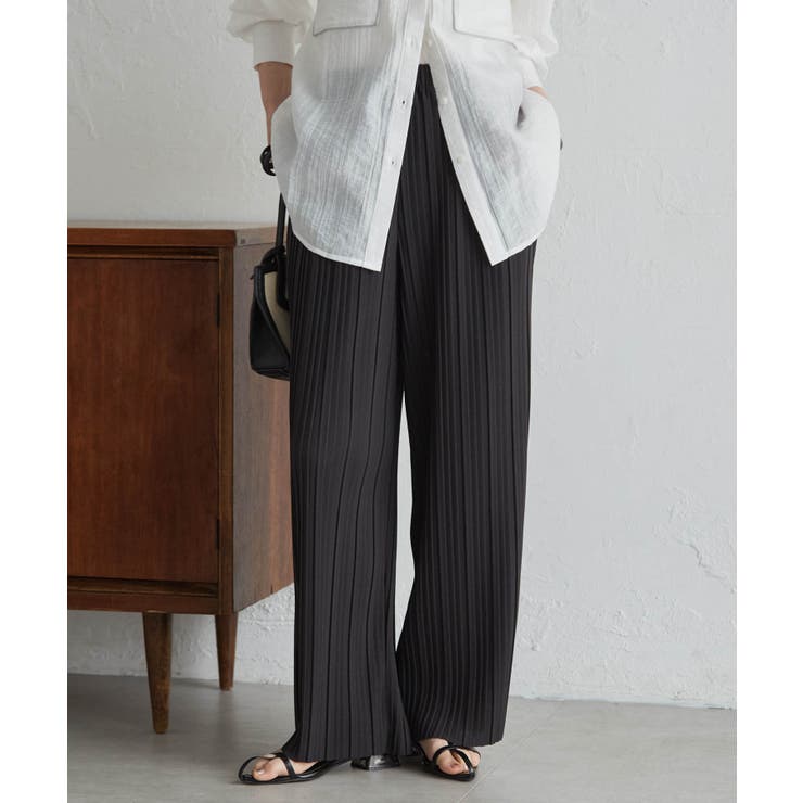 セミワイドプリーツイージーパンツ | RANAN | 詳細画像37 